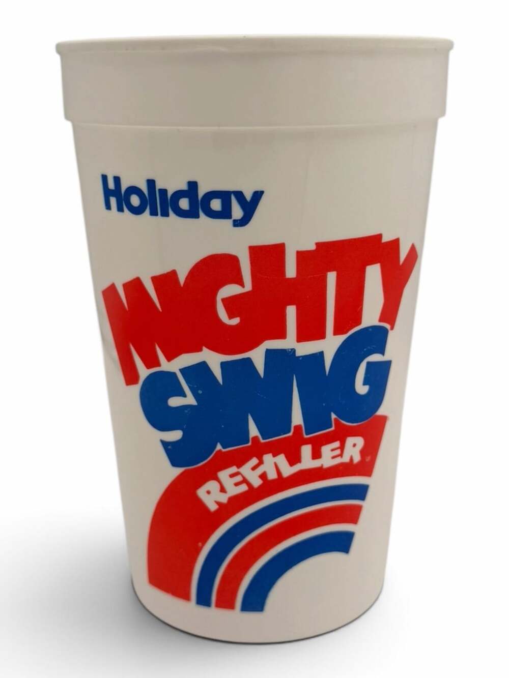 Holiday Mighty Swig Refiller 20 oz. Vintage Plastic Cup